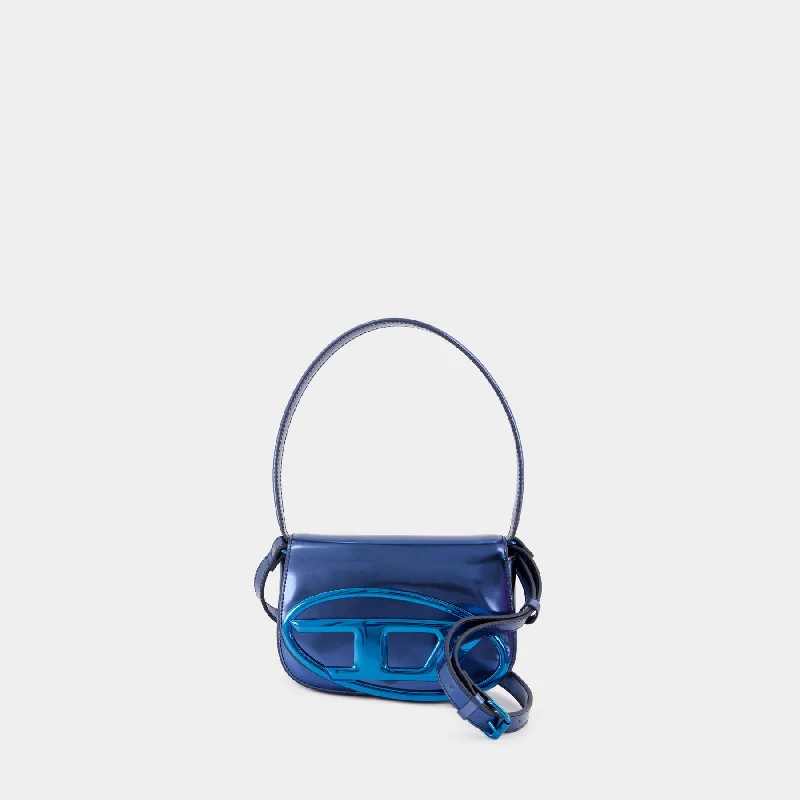 Hobo bag with a tassel - trimmed strap for a playful touch1dr Shoulder Bag - DIESEL - Leather - Blue