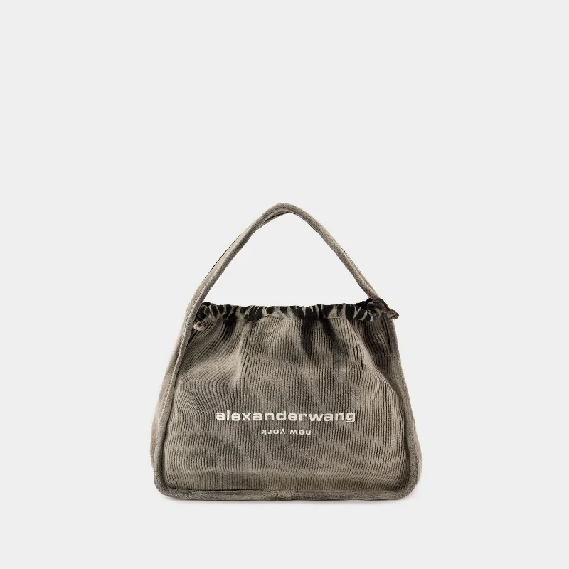 Hobo bag with a tassel - trimmed strap for a playful touchRyan Large Shoulder Bag - Alexander Wang - Cotton - Black