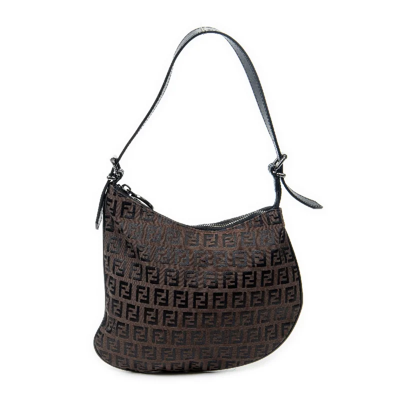 Leatherette hobo bag with a quilted pattern for a sophisticated touchSmall Oyster Hobo