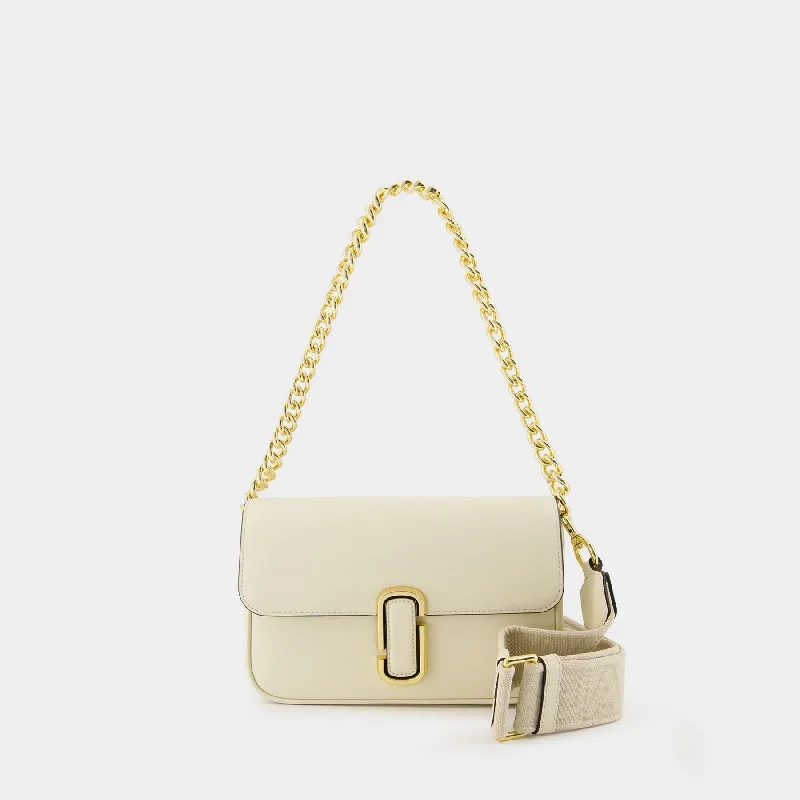 Vegan leather hobo bag for eco - conscious consumersThe Shoulder Bag - Marc Jacobs - Leather - White