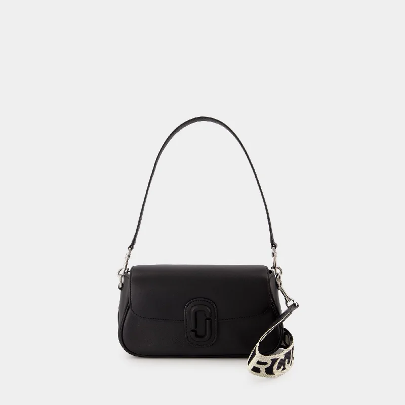 Cross - body hobo bag with an adjustable strap for hands - free carryingThe Shoulder Bag - Marc Jacobs - Leather - Black