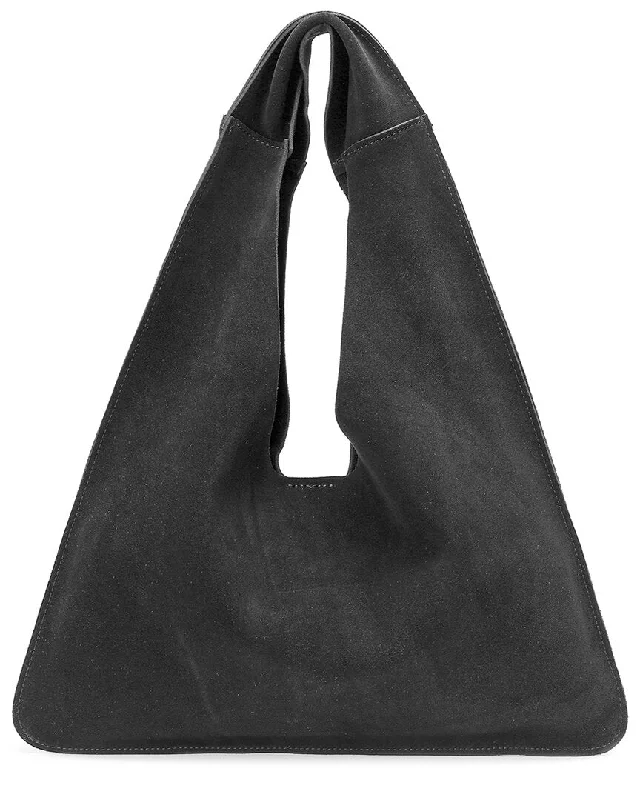 Vegan leather hobo bag for eco - conscious consumersTiffany & Fred Paris Suede Hobo Bag