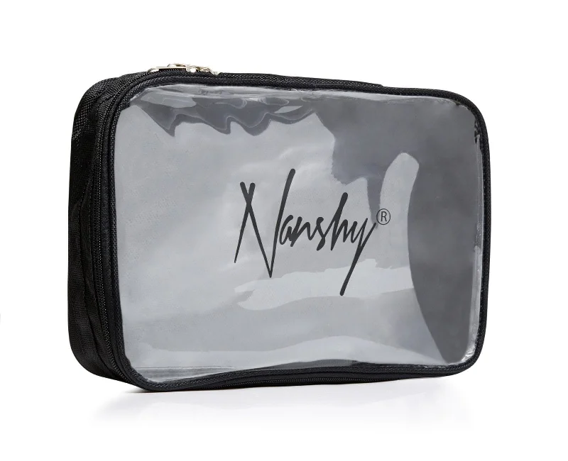 Waterproof nylon makeup bag with multiple compartments for travelTravel Organiser Bag