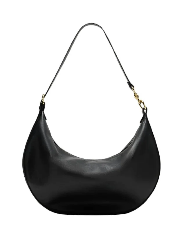 Soft suede hobo bag in a warm earth - tone color for autumnWomen's Twyla Large Hobo Bag In Noir