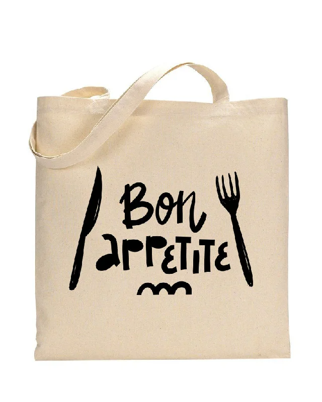 Plus-size tote bag with an extra-large capacity for carrying all essentialsBon Appetite Design - Bakery Tote Bags