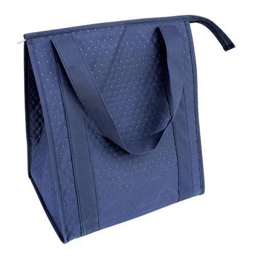 Tote bag with a hidden anti-theft pocket and RFID-blocking liningLarge Thermo Insulated Lunch Tote Bag