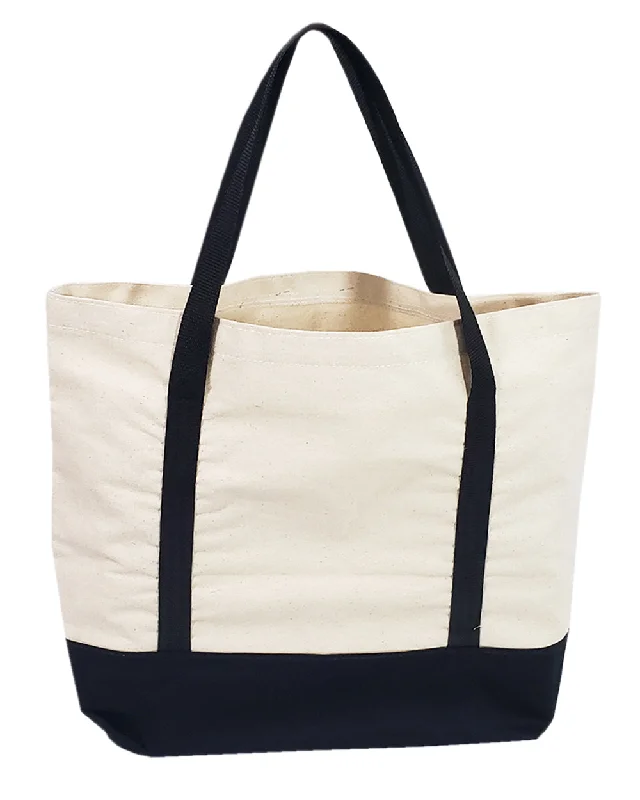 Waterproof nylon tote bag with a roll-top closure for outdoor useThe Ultimate Canvas Market Bag  - Made in USA