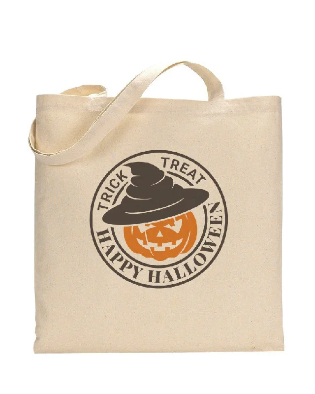 Waterproof nylon tote bag with a roll-top closure for outdoor useTrick-or-Treating - Halloween Tote Bags