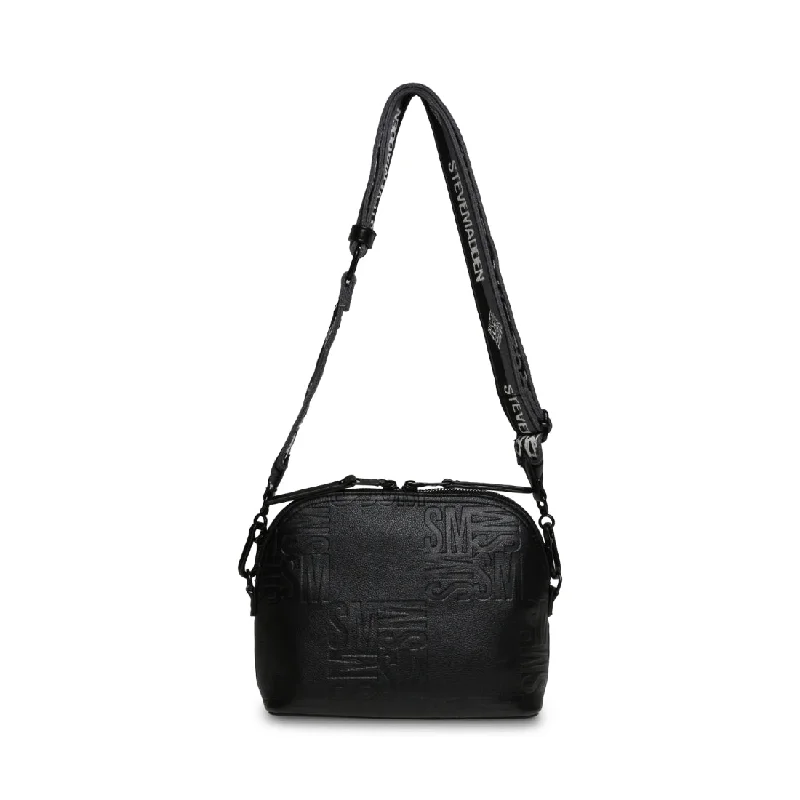 Convertible shoulder bag that can be worn as a cross - body bagBCAPE-E BLACK