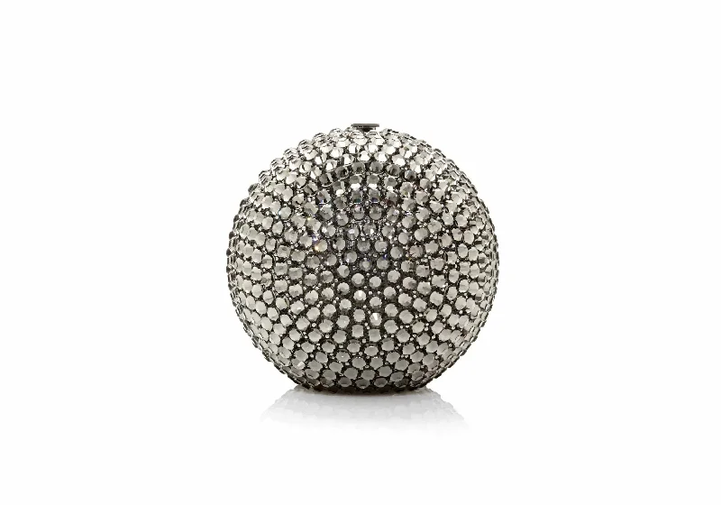 Crystal - encrusted clutch for a red - carpet eventBling Sphere