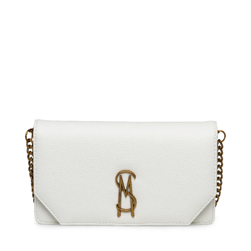 Crossbody bag with a hidden anti - theft pocket for securityBNANO WHITE MULTI