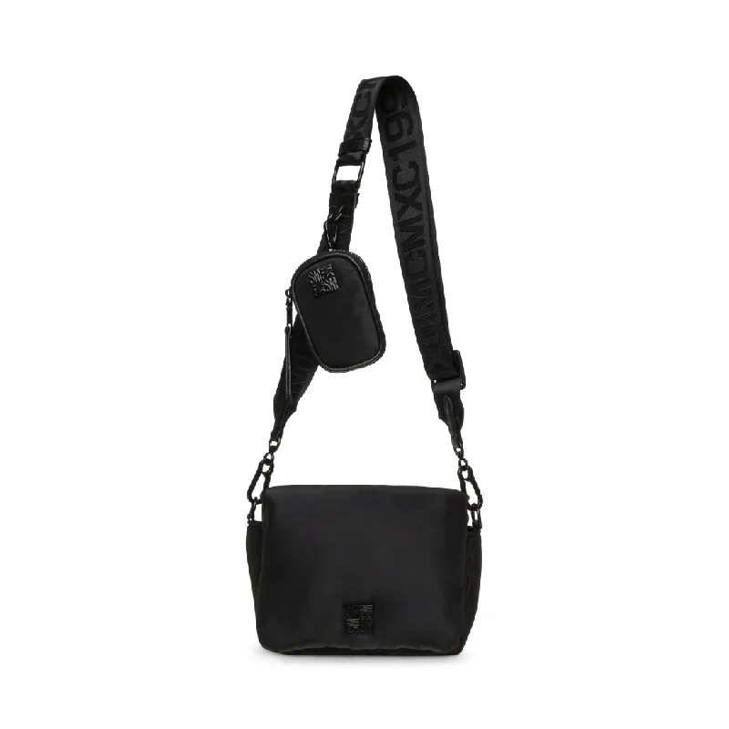 Mini crossbody bag with a chain strap for a trendy and compact lookBZAYN BLACK