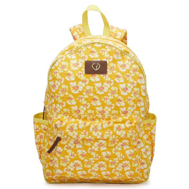 Studded backpack with a punk - rock edgeCaprese Blossom Laptop Backpack Large Yellow