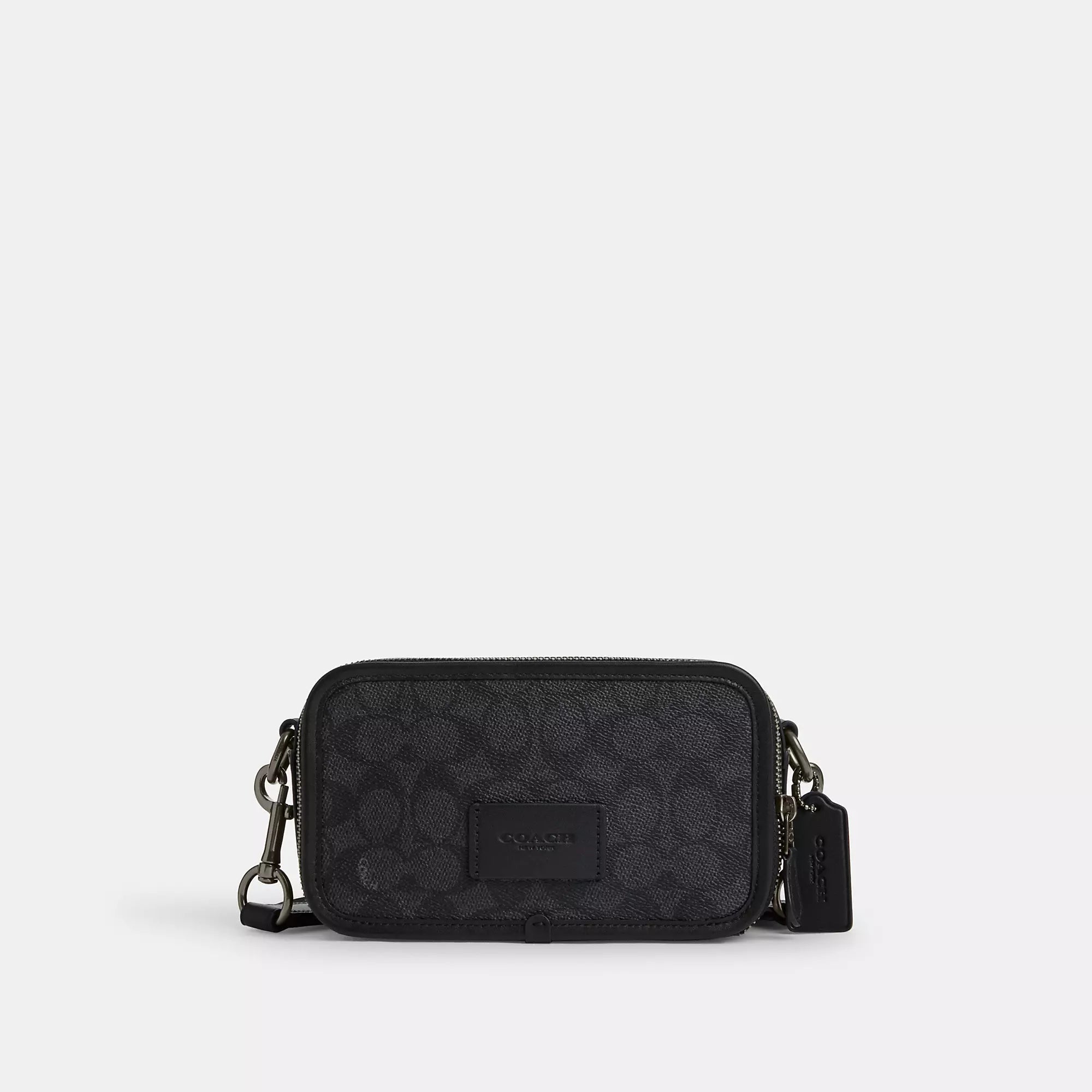 Lightweight nylon crossbody bag with a floral print for spring outingsCoach Outlet Wyatt Crossbody Bag In Signature Canvas