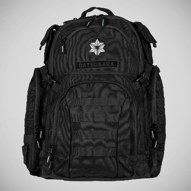 Vegan leather backpack made from sustainable materials for eco - conscious consumersDatsusara Hemp 66L Battlepack Pro Backpack Black