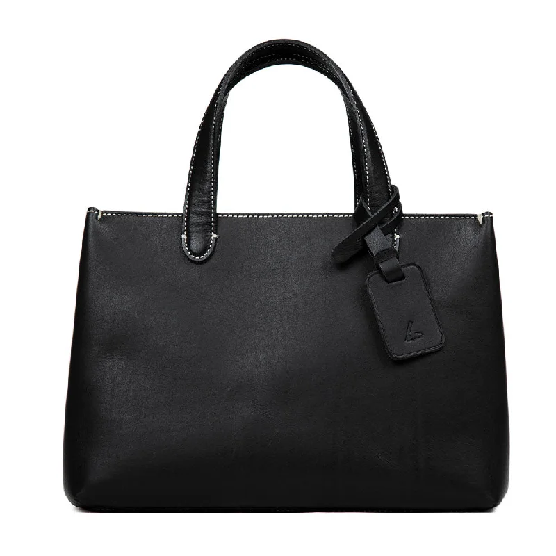 Vegan leather handle bag made from recycled materials for eco - conscious consumersDiario Small Tote