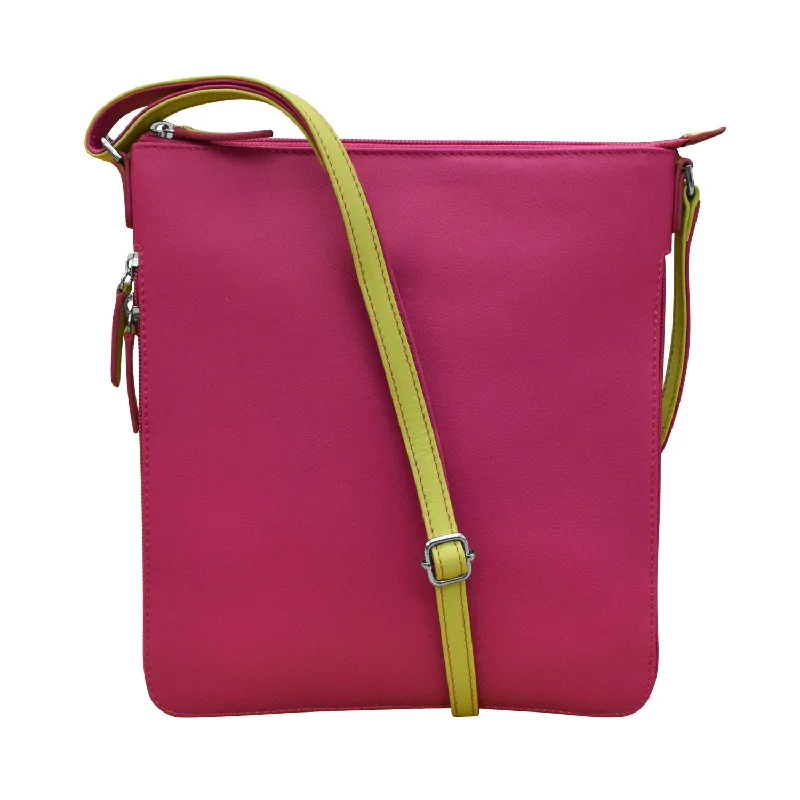 Waterproof crossbody bag with a zippered closure for outdoor adventuresExpandable Crossbody