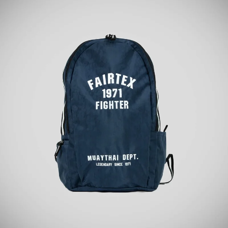 Laser - cut leather backpack with an intricate geometric designFairtex BAG18 Blueberry Back Pack