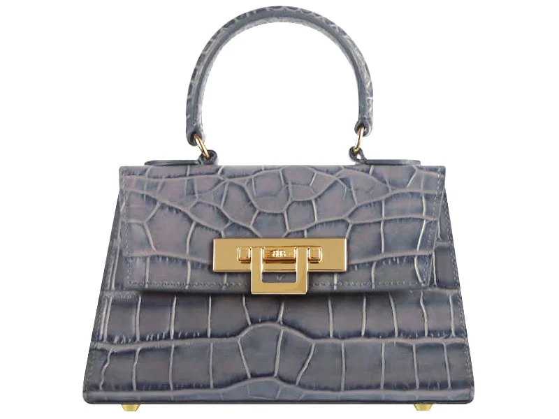 Convertible shoulder bag that can be worn as a cross - body bagFonteyn Mignon Orinoco - Light Grey