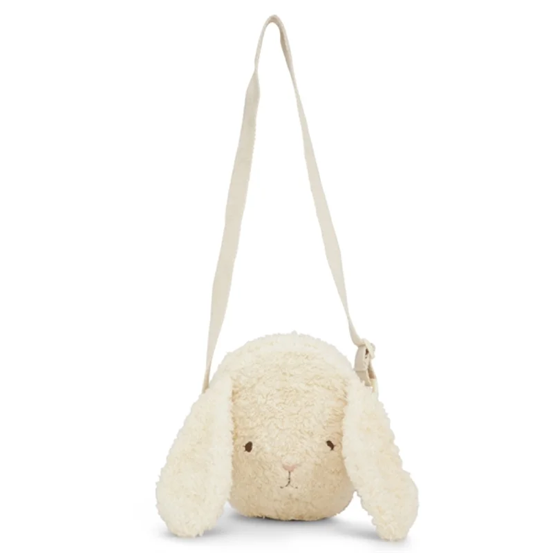 Vegan leather shoulder bag made from recycled materials for eco - friendlinessKonges Sløjd Teddy Bunny Mini Bag Bunny