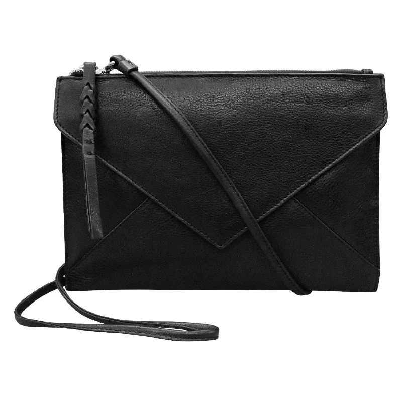 Convertible crossbody bag that can be worn as a shoulder bagEnvelope Clutch Crossbody