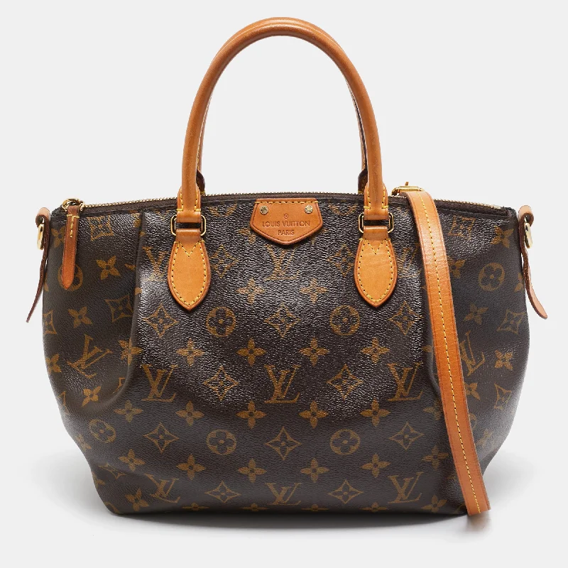 Vegan leather satchel for eco-conscious consumersLouis Vuitton Monogram Canvas Turenne Pm Bag