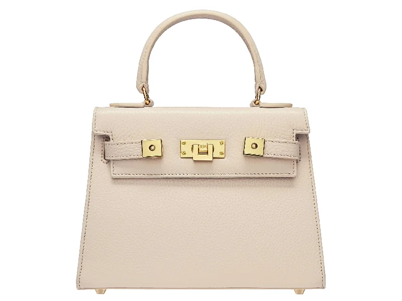 Soft suede shoulder bag in a warm camel color for autumn eleganceMaya Midi Caribou - Beige