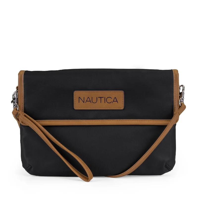 Vegan leather crossbody bag for eco - conscious consumersNautica Nylon Mini Wallet Crossbody Bag