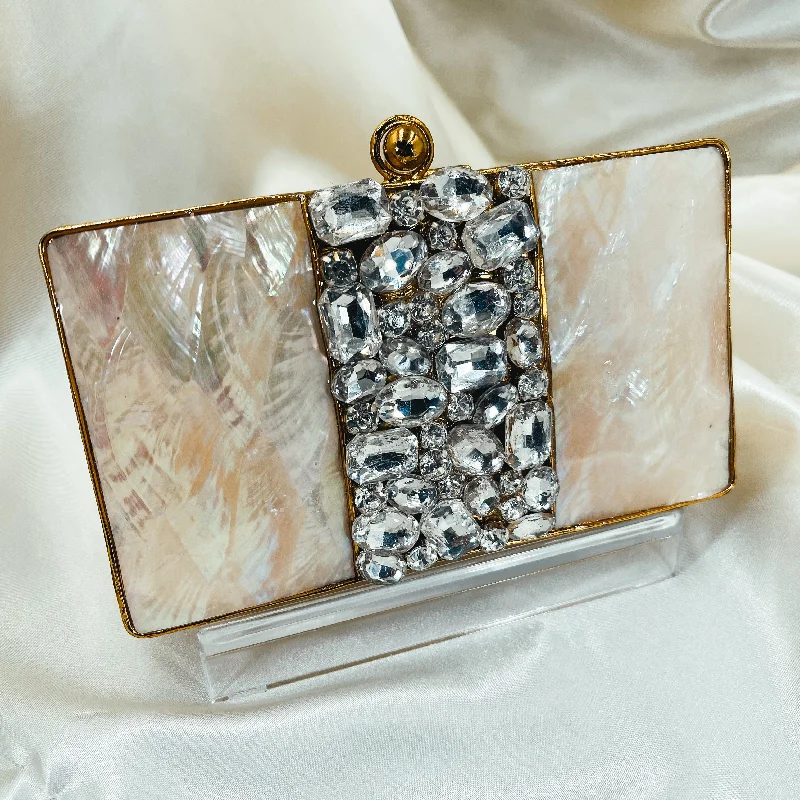 Crystal - encrusted clutch for a red - carpet eventNIYA Clutch