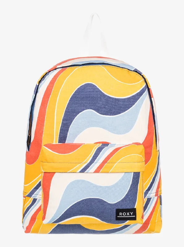 Canvas backpack with a colorful tie - dye pattern for a hippie - chic lookSugar Baby Canvas 16L Small Backpack - Tiger Lily Cruz