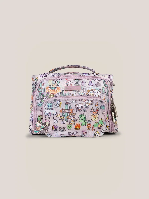 Crossbody bag with multiple compartments and pockets for organizationtokidoki The Bestie Bag- Cosmic Desert