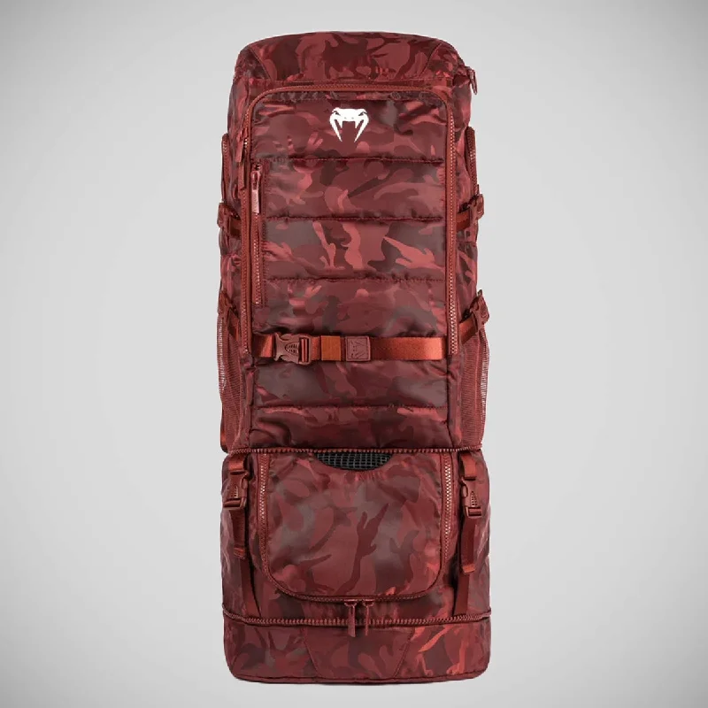 Convertible backpack that can be worn as a cross - body bagVenum Challenger Xtrem Back Pack Camo/Burgundy