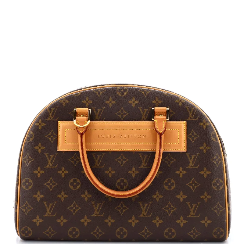 Satchel with a detachable strap for easy customizationNolita Satchel Monogram Canvas